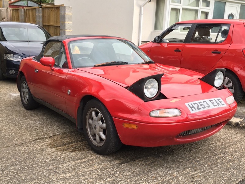 Mazda mx5 mk1 pop up lights classic eunos in High