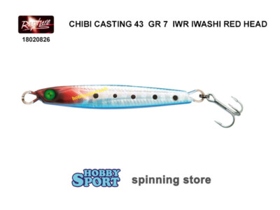 CHIBI CASTING 43 RAPTURE 7 GR COL IWR IWASHI R 18020826 SPINNING LAGO TROTA MARE
