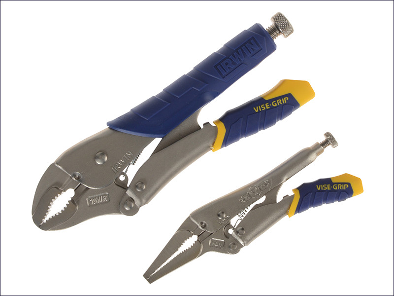 Image Irwin Visegrip VIST77T3 10RW/ 6LN Fast Release Plier Set (2 Pieces) Image Irwin Visegrip VIST77T3 10RW/ 6LN Fast Release Plier Set (2 Pieces)