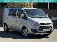 2017 Ford Transit Custom 2.0 TDCi 130ps Low Roof D/Cab Limited Van PANEL VAN DIE