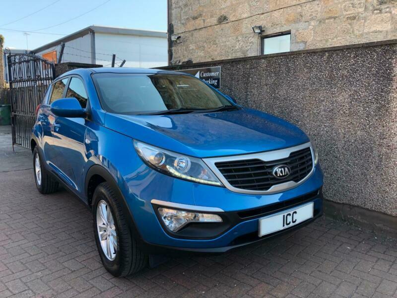 12 62 KIA SPORTAGE 1.7 CRDI TURBO DIESEL 5DR NEWSHAPE BLUE MET B/TOOTH