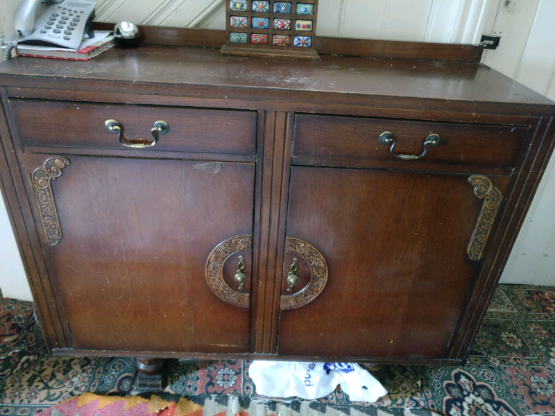 Antique dark wood sideboard in Chorlton, Manchester Gumtree