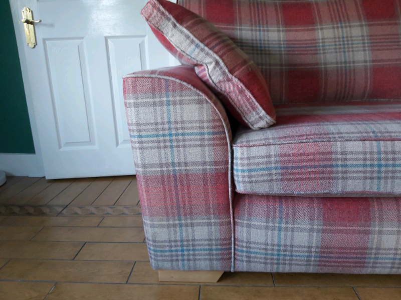 Next Tartan Sofas Baci Living Room