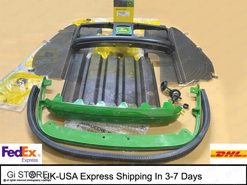 For John Deere OEM Grill Set Complete SU46385+R188979+SU42636+R270394+SJ24846+++