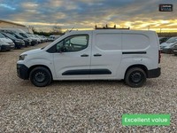 2022 Peugeot Partner LWB L2H1 Low Roof Professional Air Con EURO 6 NO VAT Panel 