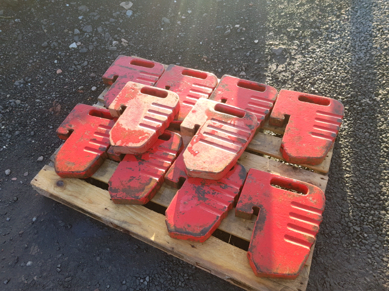 10 x Massey Ferguson tractor weights 135 165 in Motherwell, North