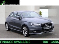 2017 Audi A1 1.4 TFSI 150 S Line 3dr S Tronic HATCHBACK PETROL Automatic