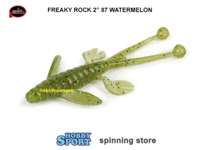 MOLIX FREAKY ROCK 2'' COLORE 87 LIGHT WATERMELON ULTRA LIGHT SPINNING CONF 8 PZ