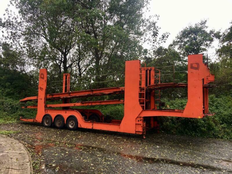 Transporter Engineering Three Pillar 9 Car Transporter Trailer. MAY