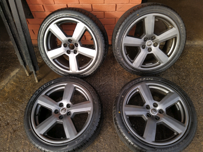 Audi A3, A4 refurbished 18" Alloy Wheels with brand new tyres in