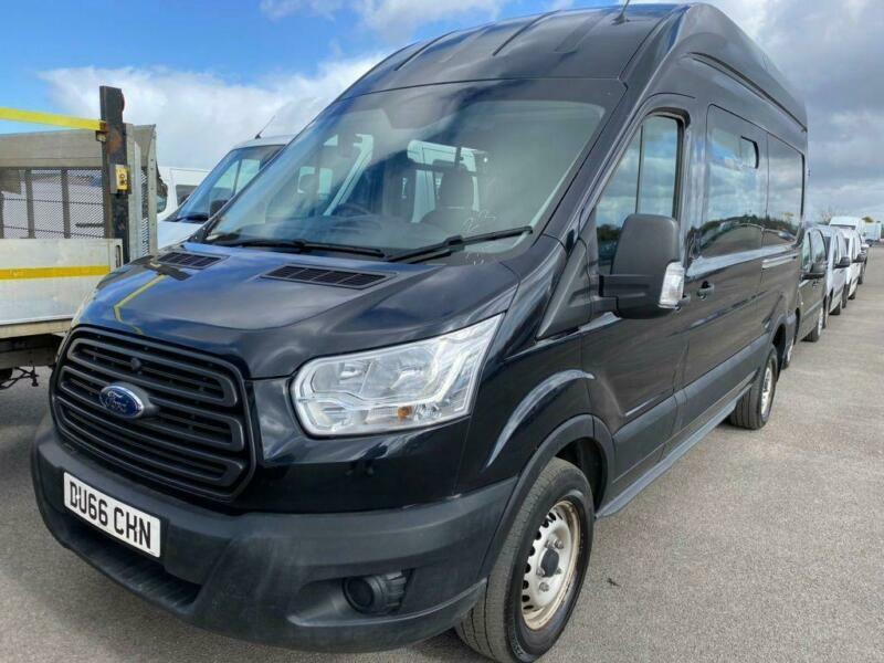 2016 Ford Transit 2.2 TDCi 350 RWD L3 H3 EU5 5dr Diesel black Manual