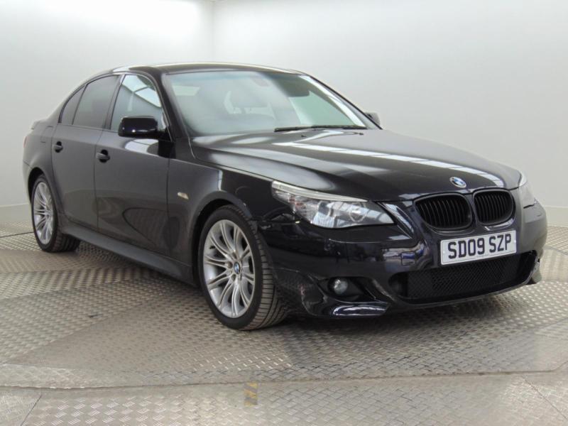 2009 BMW 5 Series 520D M SPORT BUSINESS EDITION Diesel black Automatic ...