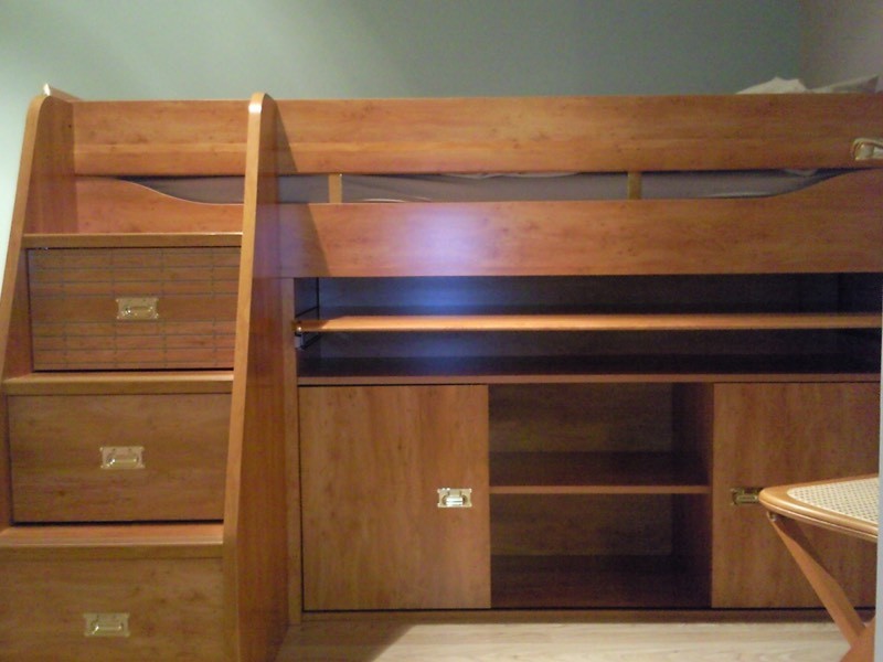 Gautier Kids Child Teen Bedroom Furniture Set With Cabin Bed Etc