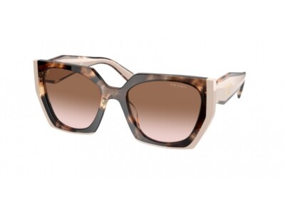 Pre-owned Prada Brand  Sunglasses Pr 15ws 01r0a6 Havana Brown Woman