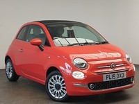 2019 Fiat 500 1.2 Lounge 2dr Convertible Petrol Manual