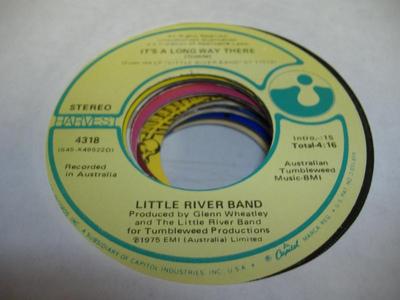 Rock Unplayed NM! 45 LITTLE RIVER BAND It's A Long Way There on Harvest