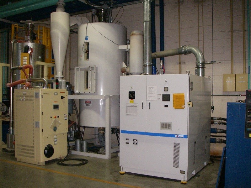 Matsui DMZ-1200P-1800 Mat. Dryer, Rotary Desiccant, App 1800lb/hr, Yr2000, #8317