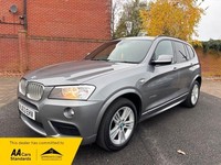 BMW X3 XDRIVE30d M SPORT STEP AUTOMATIC 123k FULL HISTORY 12 MONTH MOT WARRANTY