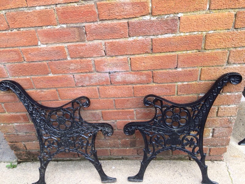 Cast Iron Bench Ends In Dungannon County Tyrone