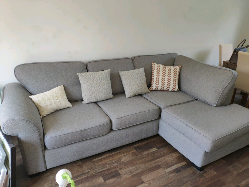 DFS Grey Corner Sofa in Cupar, Fife Gumtree