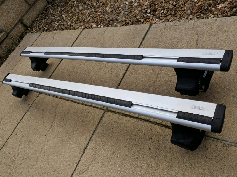 Thule WingBar Evo Roof Rack Cross Bars Lockable VW Golf MK7 20132019