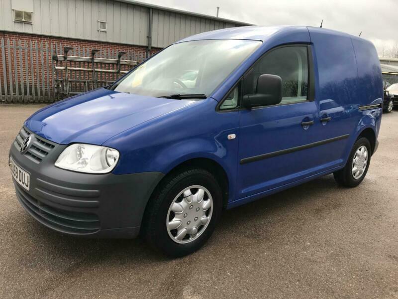 2009 59 VOLKSWAGEN CADDY C20 69PS SDI BLUE VAN **EX GAS BOARD**NO VAT