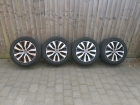 image for Set of 4 genuine Honda civic 16" alloys and tyres