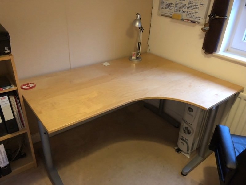 Ikea office furniture (corner desk and unit) in Cambuslang, Glasgow