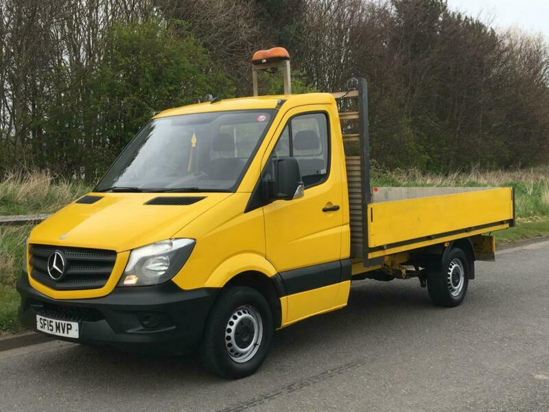 2015 (15) MERCEDES SPRINTER 313 DROPSIDE PICK UP TRUCK, ALLOY BODY