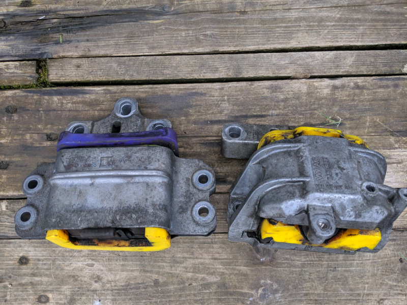 Volkswagen Golf MK5 MK6 GTi Cupra S3 TTRS Engine Mounts Polybushed in Dunbar, East Lothian