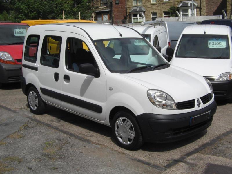 2008 RENAULT KANGOO 1.5 dCi 68 Authentique Combi Crew Van in Swinton