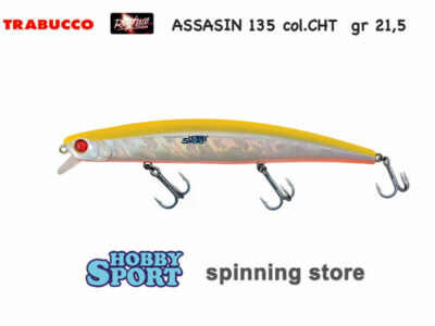 RAPTURE ASSASSIN 135 COLORE CHT 21.5 GR MINNOW TRABUCCO  SPINNING MARE 18016144