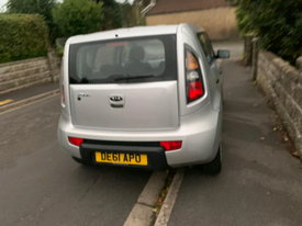 2011 KIA SOUL 1.6 PETROL 5-dr SILVER NEW 12 M MOT S/H £1155