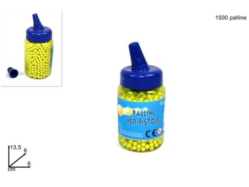 Biberon 500 Palline Bb Bullets Per Pistole Giocattolo E Softair 6mm dfh