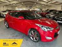 2012 Hyundai Veloster 1.6 GDi Sport Euro 5 4dr COUPE Petrol Manual