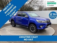 2018 Toyota Hilux D-4D Invincible X 4x4 Euro 6 D/C A/C **NO VAT** Pickup Diesel 