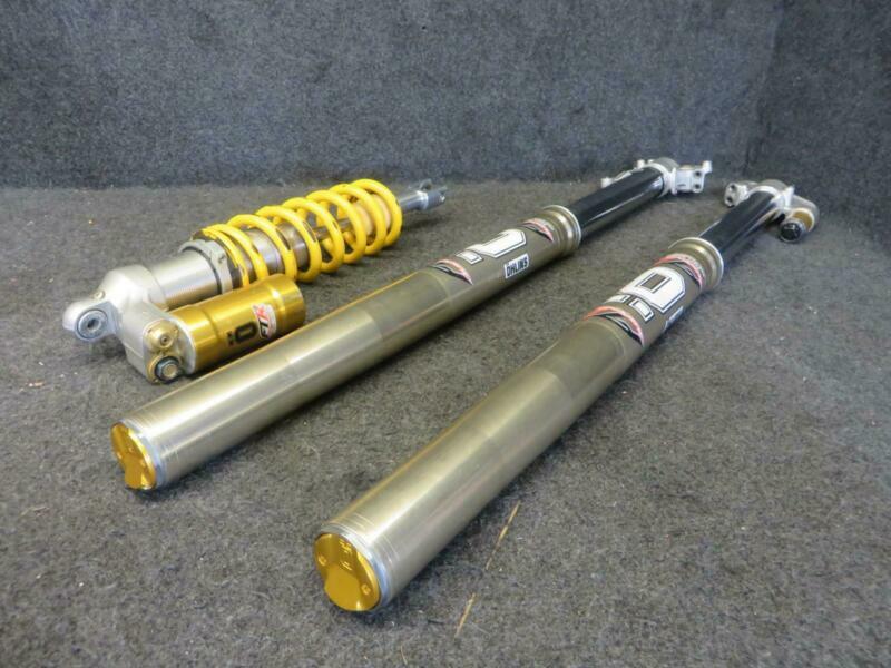 Suzuki RMZ 450 Ohlins shock & forks with Ohlins internals ready to fit