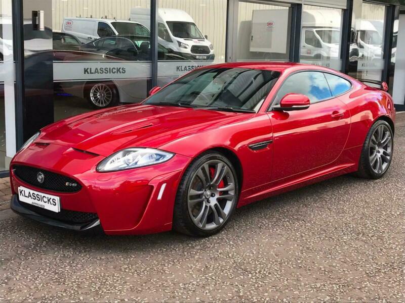 2012 12 JAGUAR XKRS 5.0 V8 SUPERCHARGED AUTOMATIC COUPE IN ITALIAN RACING RED in Coatbridge