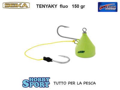 TENYAKY SEIKA  150 GR TENYA  COLORE  FLUO 63823 TUBERTINI PESCA MARE BARCA