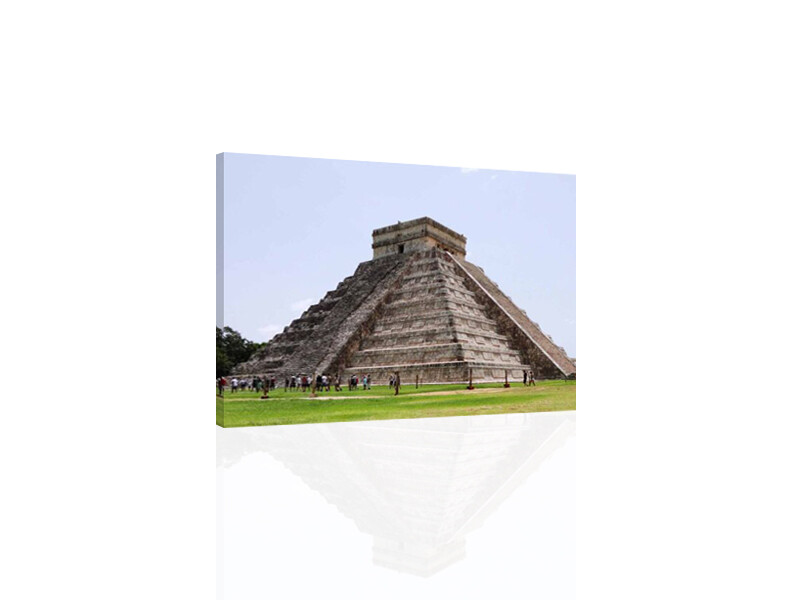 Cancun Maya Pyramid -  CANVAS or PRINT WALL ART