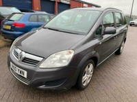 Used Vauxhall Zafira 7 Seater 10 For Sale Used Cars Gumtree