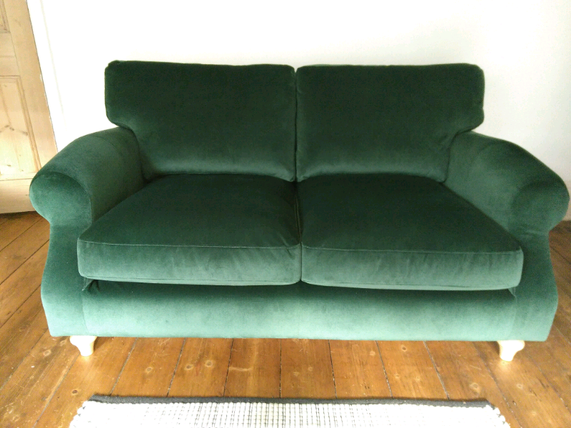 Brand new dfs green velvet 2 seater sofa | in Sheffield, South Yorkshire | Gumtree