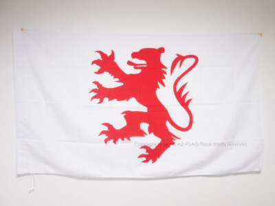 FRENCH DEPARTMENT OF GERS FLAG 3' x 5' for a pole - FRANCE FLAGS 90 x 150 cm - B