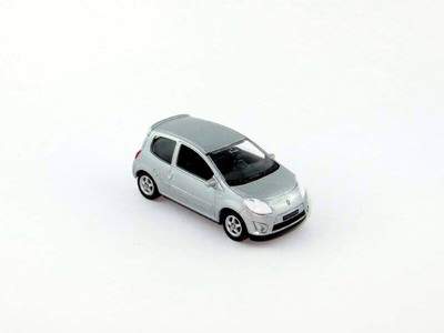 Renault Twingo GT silber Welly Maßstab 1:60 in Verpackung Druckgußmodel