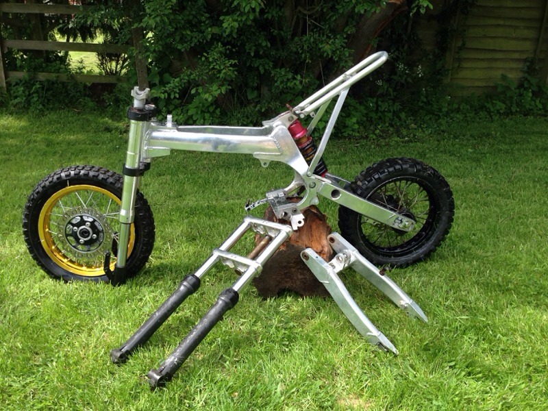 Pitbike v2 perimeter aluminium frame and spares | in ...