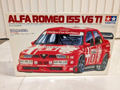 TAMIYA 1 24 Scale ALFA ROMEO 155 V6 TI Sports car series No.137 24137 model Kit