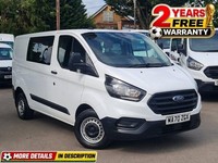 2020 Ford Transit Custom 2.0 280 EcoBlue Leader Crew Van Double Cab 5dr Diesel M