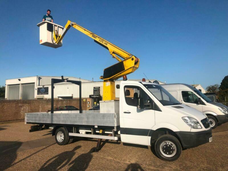 2007 MERCEDES Sprinter 515 CDI 2.1 CHASSIS CAB PLATFORM LORRY CHERRY