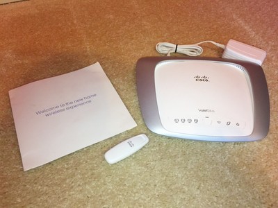 Cisco M20 Valet Plus 4Port Wireless Router  White