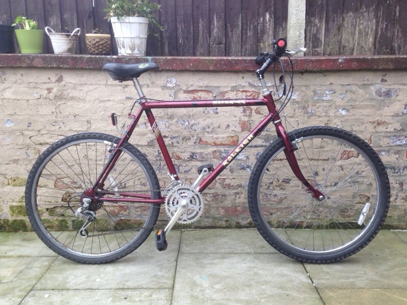 Raleigh Maverick Retro Mens Mountain Bike 20 Inch Frame 15 Speed